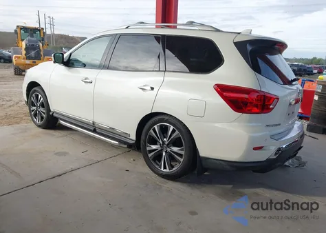 2020 Nissan Pathfinder Platinum 2Wd from USA, damaged, VIN 5N1DR2DN4LC633804